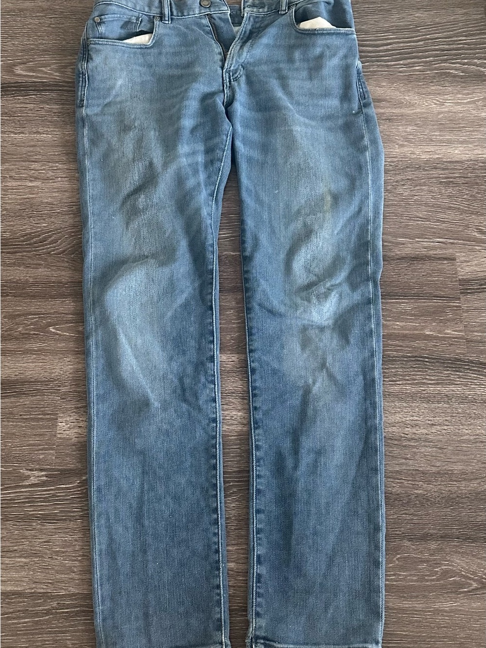 Banana Republic Traveler Jean - 31x32 slim, blue jean, stretch